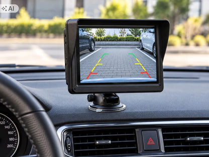 BLOW belaidė automobilinė multimedijos stotelė su CarPlay, Wi-Fi, 7 colių ekranu, Bluetooth ir galinio vaizdo kamera