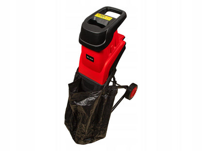 BLOW elektrinis šakų smulkintuvas, 3600 W, iki 45 mm, su 2 × 45 l maišais