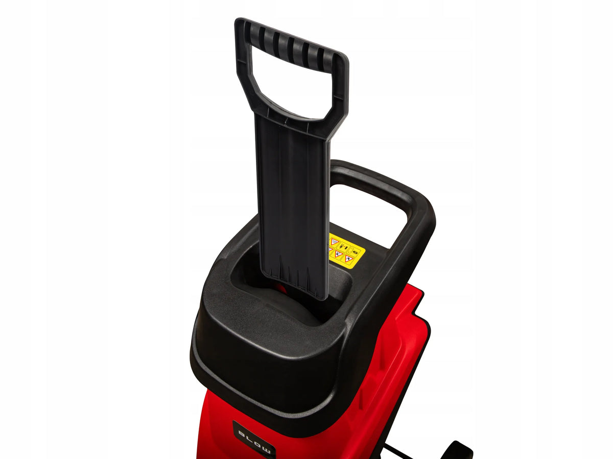 BLOW elektrinis šakų smulkintuvas, 3600 W, iki 45 mm, su 2 × 45 l maišais