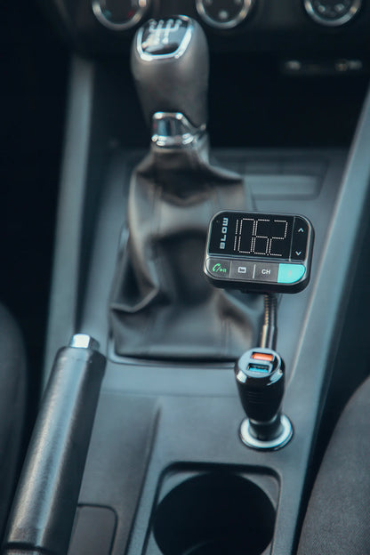 BLOW FM siųstuvas Bluetooth 5.0 SD QC 3xUSB Siri/Google laisvų rankų įranga