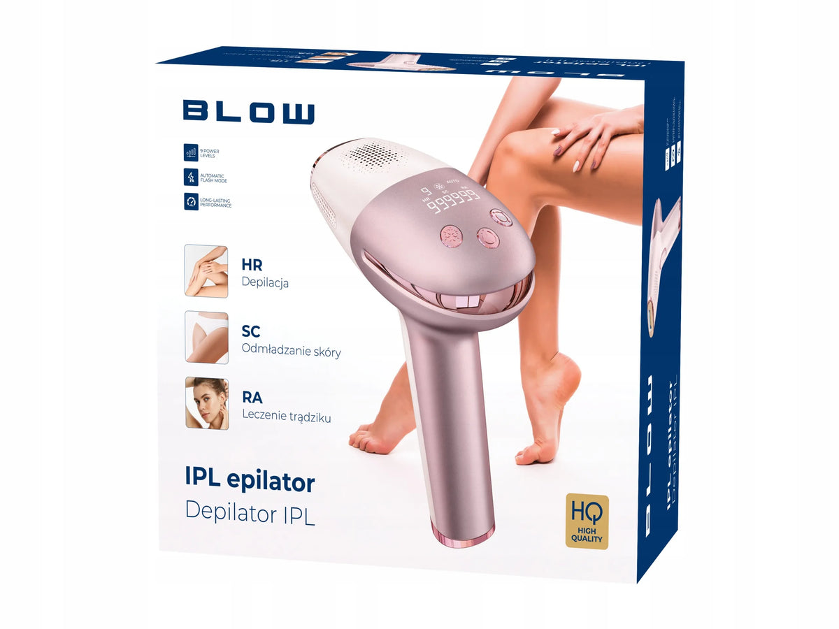 BLOW lazerinis epiliatorius veidui, kūnui ir bikini zonai