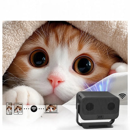 BLOW MaxView pasukamas LED projektorius su garsiakalbiu, „Android Smart TV“, „Wi-Fi“, Full HD ir HDMI