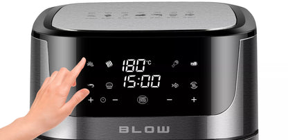 BLOW orkaitė su karšto oro cirkuliacija AIR FRYER, XL 8L talpa, 2 kaitinimo elementai, 2500W