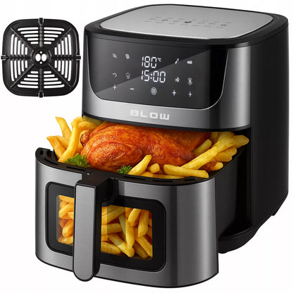BLOW orkaitė su karšto oro cirkuliacija AIR FRYER, XL 8L talpa, 2 kaitinimo elementai, 2500W