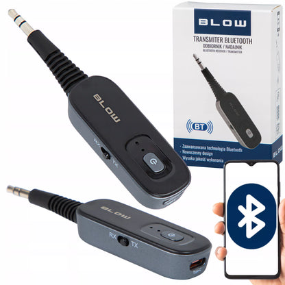 BLUETOOTH 2-in-1 siųstuvas ir imtuvas AUX 3,5 mm lizdas TX RX USB-C