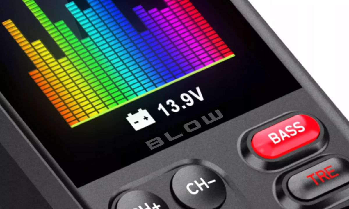BLUETOOTH 5.0 FM siųstuvas, laisvų rankų įranga, QC3.0, SD, BASS, didelis LCD ekranas, 24V