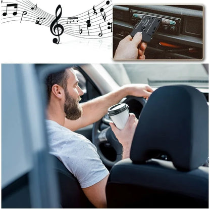 BLUETOOTH 5.0 kasetinis adapteris konverteris imtuvas
