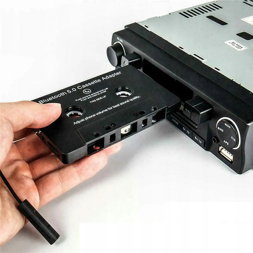 BLUETOOTH 5.0 kasetinis adapteris konverteris