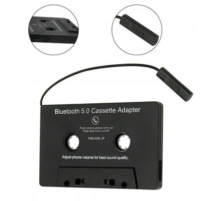 BLUETOOTH 5.0 kasetinis adapteris konverteris