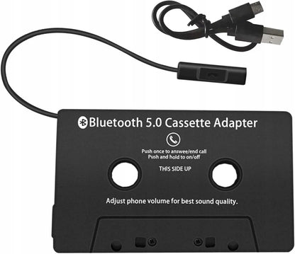 BLUETOOTH 5.0 kasetinis adapteris-konverteris