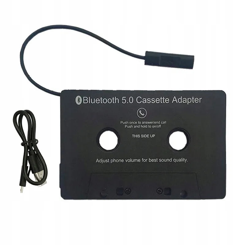 BLUETOOTH 5.0 kasetinis adapteris konverteris