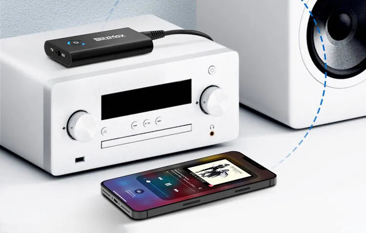 Bluetooth 5.2 siųstuvas/imtuvas BT05, aptX