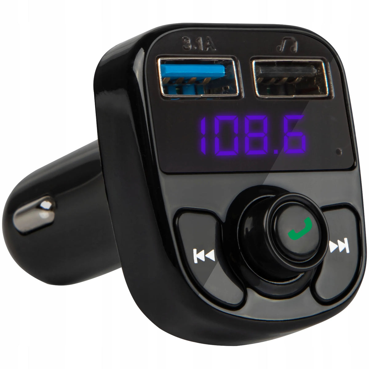 BLUETOOTH FM MP3 siųstuvas, įkroviklis, garso grotuvas, BT siųstuvas
