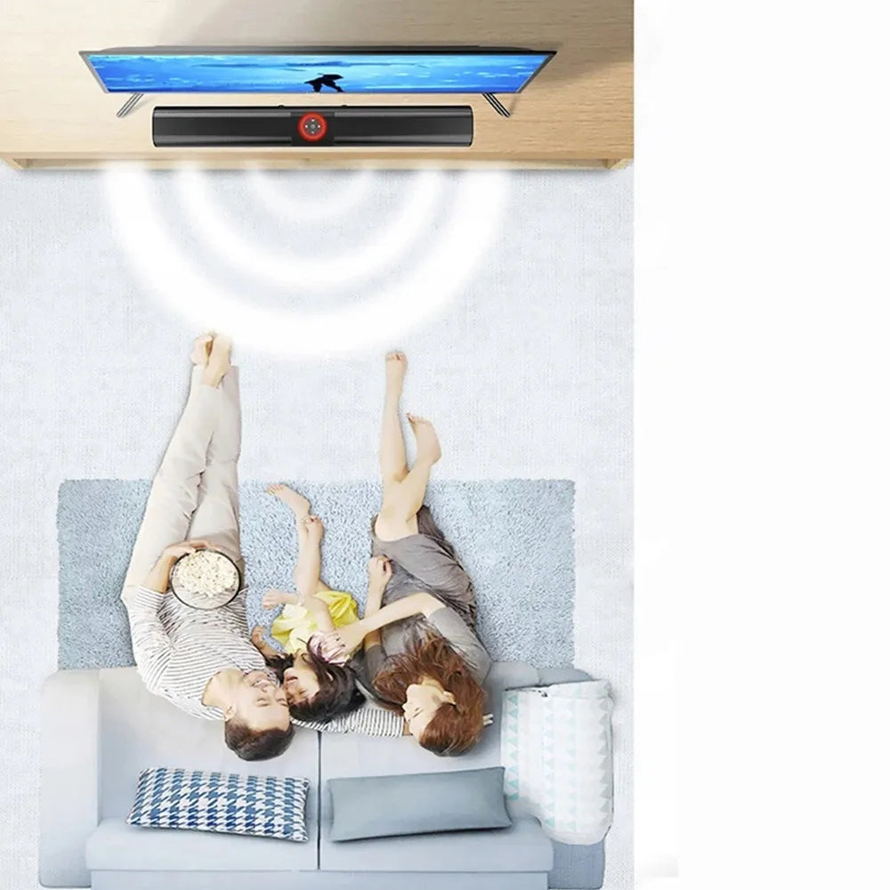 BLUETOOTH garso juosta garsiakalbis 5.0 USB HDMI televizoriui