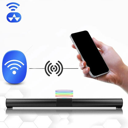 BLUETOOTH garso juosta garsiakalbis 5.0 USB HDMI televizoriui