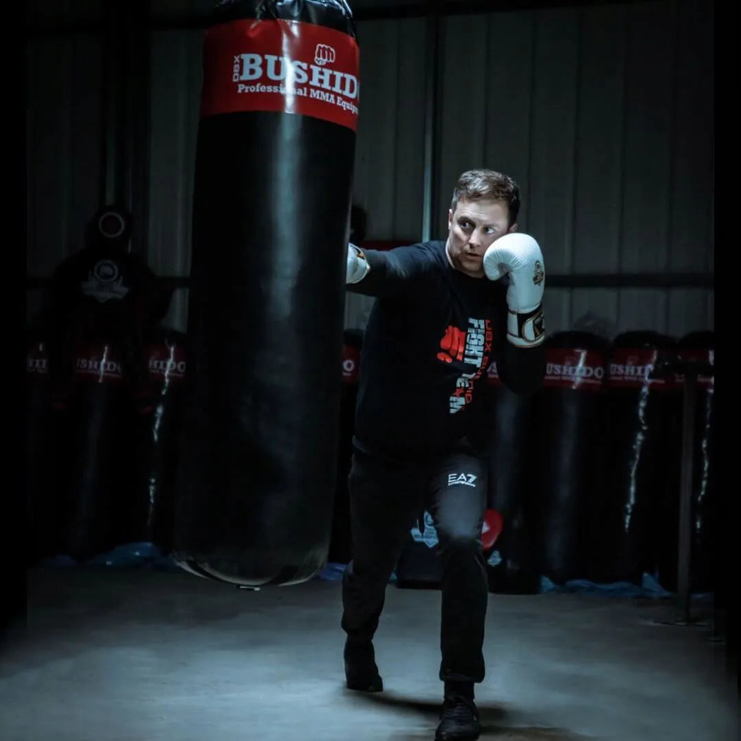 Bokso pirštinės Kickboxing Boks Bushido 8oz