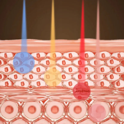 BOSTE 4-in-1 LED šviesos terapijos veido kaukė nuo senėjimo, regeneruojanti su nuotolinio valdymo pulteliu