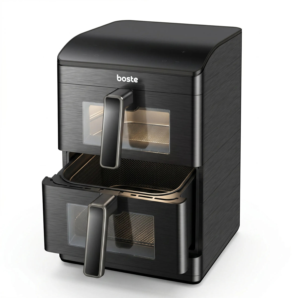Boste bežriebė gruzdintuvė Air Fryer 12L Dual Zone XXL 2 skyriai 3000W