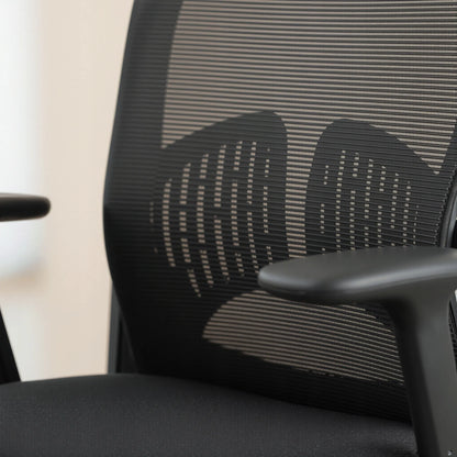 Boste ergonominė biuro kėdė su sukamu mechanizmu, patogi ir reguliuojama