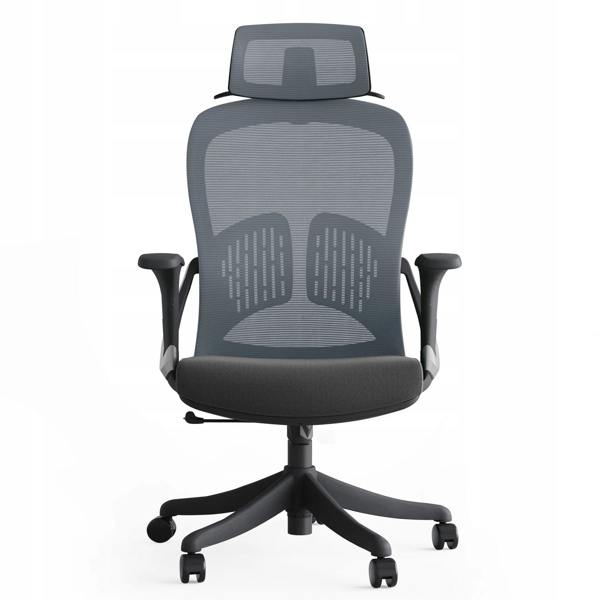 Boste ergonominė biuro kėdė su sukamu mechanizmu, patogi ir reguliuojama