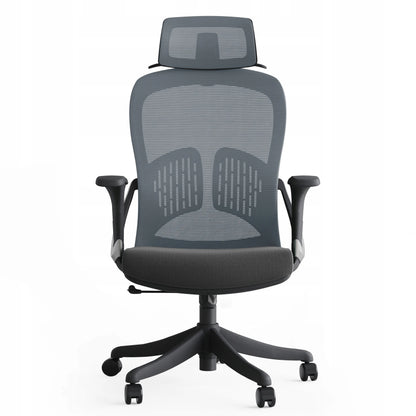 Boste ergonominė biuro kėdė su sukamu mechanizmu, patogi ir reguliuojama