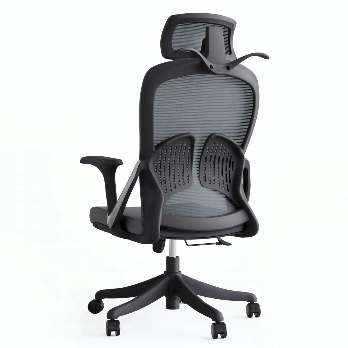 Boste ergonominė biuro kėdė su sukamu mechanizmu, patogi ir reguliuojama