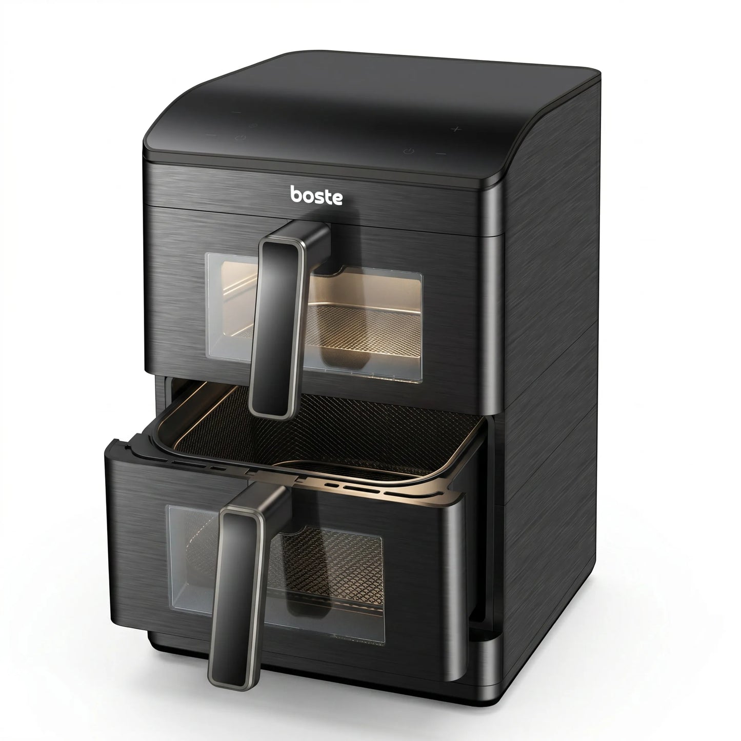 Boste Flavor Cookmaster D8 oro gruzdintuvė 12L Dual Zone XXL 2 skyriai 3000W