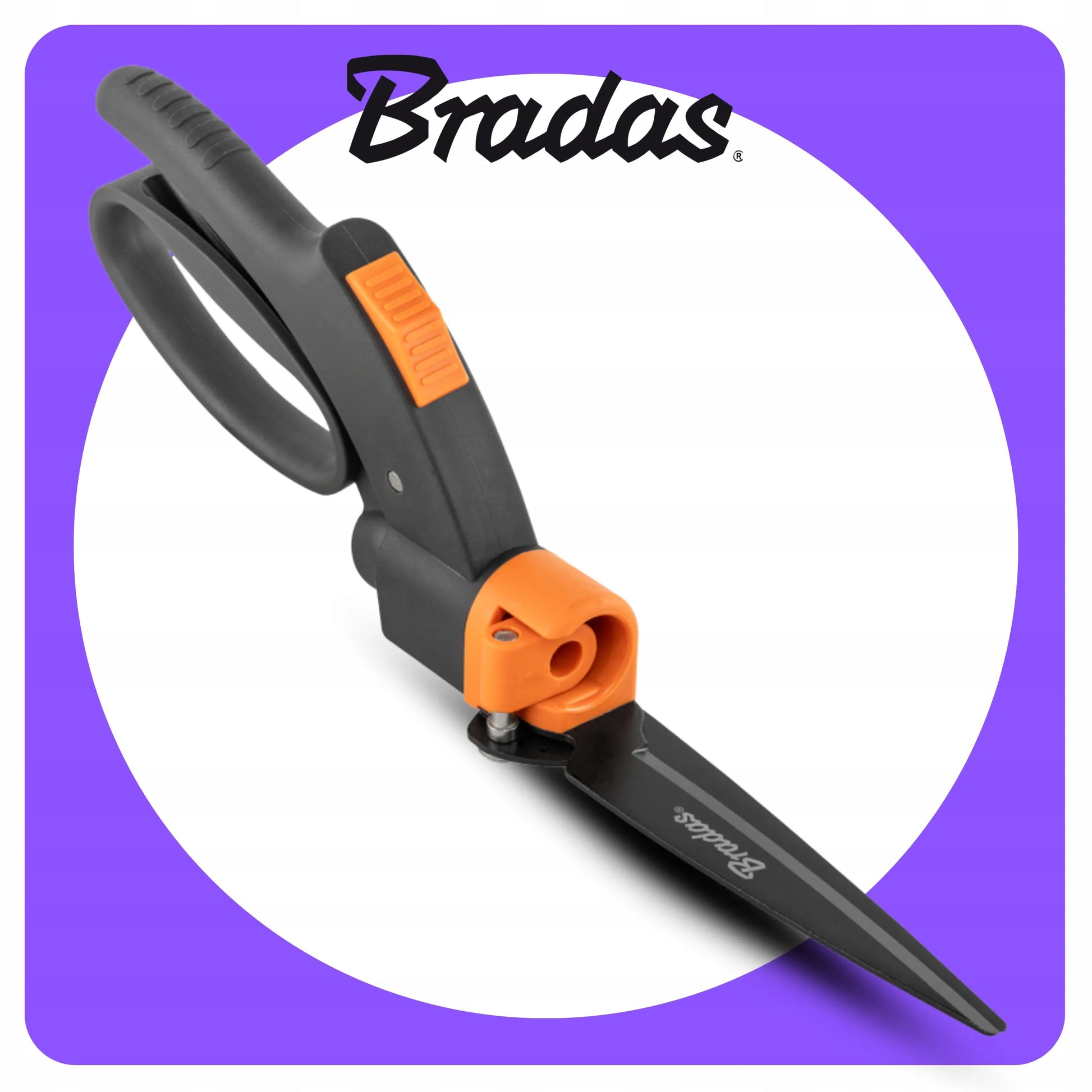 BRADAS 360 V-SERIES rotacinės rankinės žolės žirklės