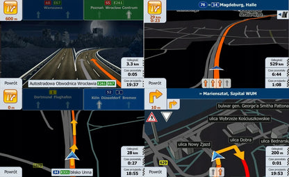 BRADERS „Truck“ GPS navigacija, 7 col., Europa, 2026 m. žemėlapiai, 16 GB, greita vietos paieška