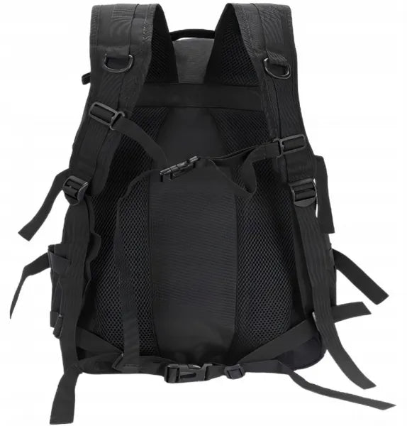 BSH ADVENTURE PL-005A juoda taktinė turistinė kuprinė, 35 l