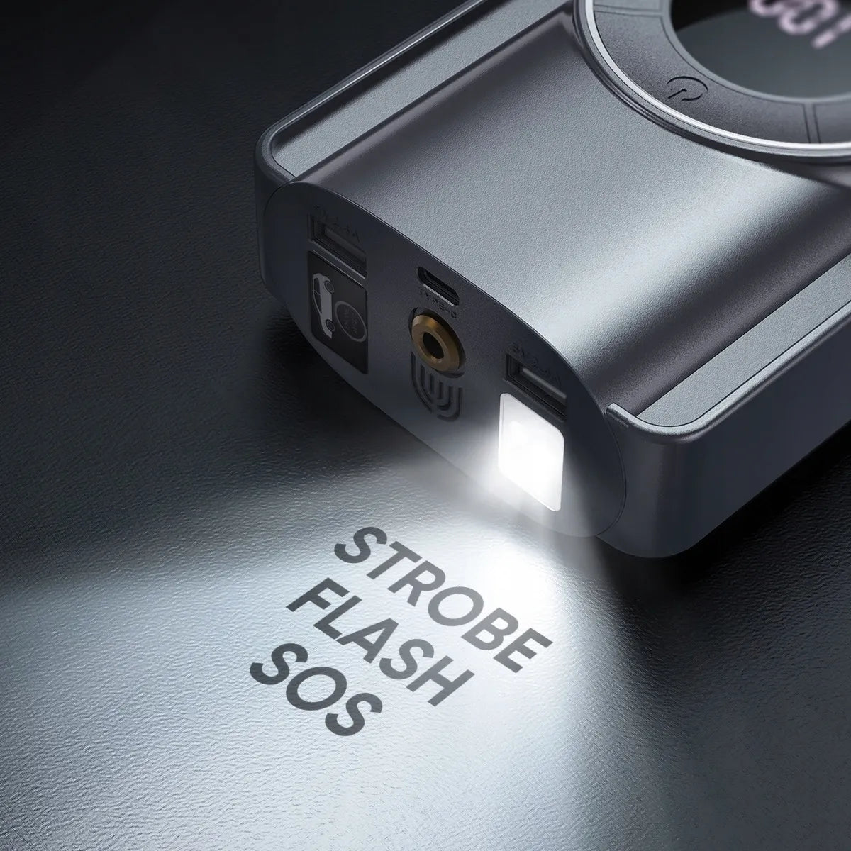 Buture BETA01 4 viename šuolinis paleidiklis, „powerbank“, kompresorius 2500 A