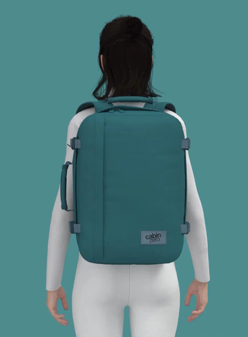 CabinZero Classic 36 l kuprinė – „Aruba blue“