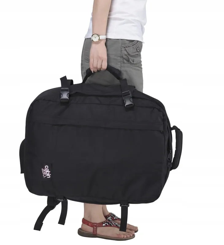 CabinZero Classic 44 l rankinio bagažo kuprinė, black sand