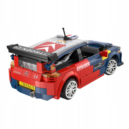 CaDA Citroen C4 WRC konstruktorius, 329 detalės, valdomas telefonu per „Bluetooth“
