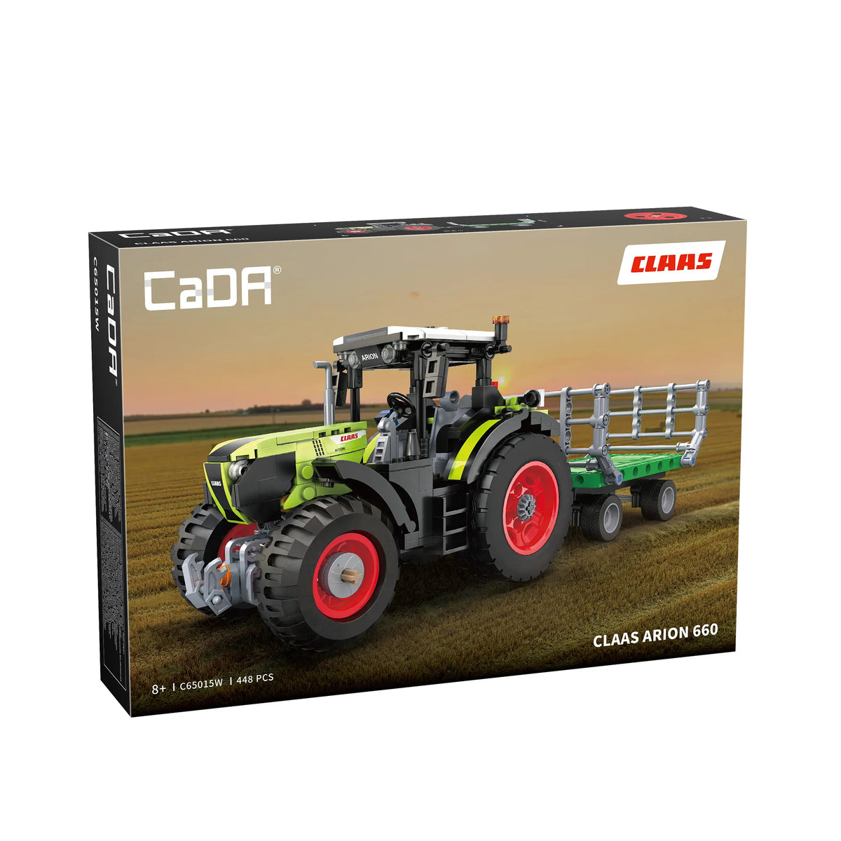 CaDA CLAAS Arion 660 žemės ūkio traktorius, 448 detalės