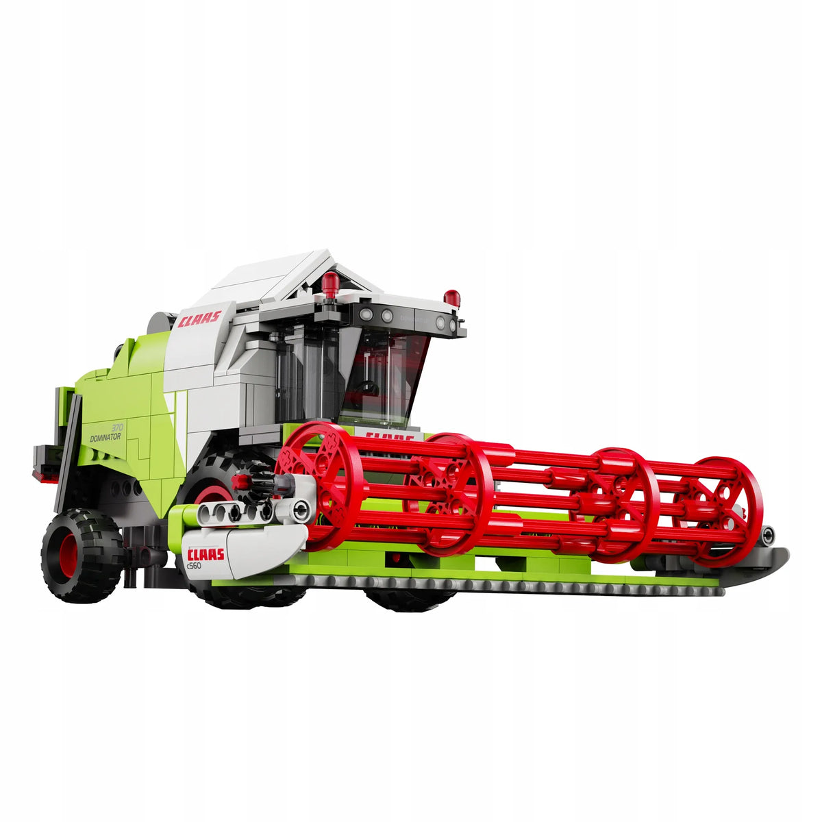 CaDA CLAAS Dominator žemės ūkio kombainas, 384 detalės