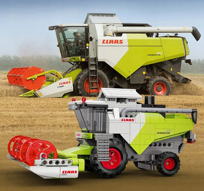 CaDA CLAAS Dominator žemės ūkio kombainas, 384 detalės