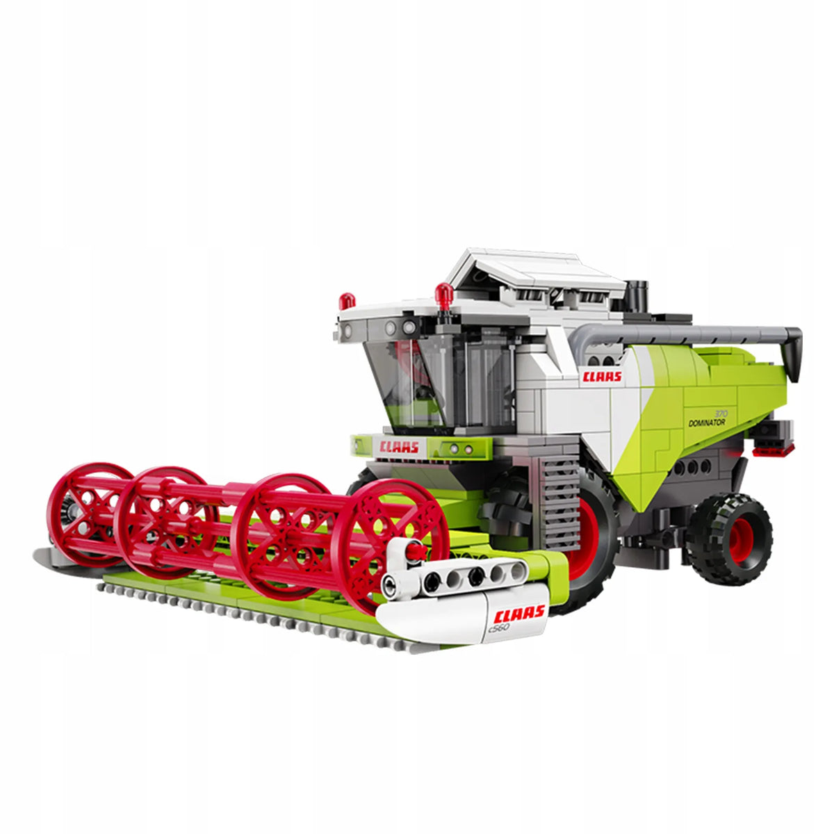 CaDA CLAAS Dominator žemės ūkio kombainas, 384 detalės