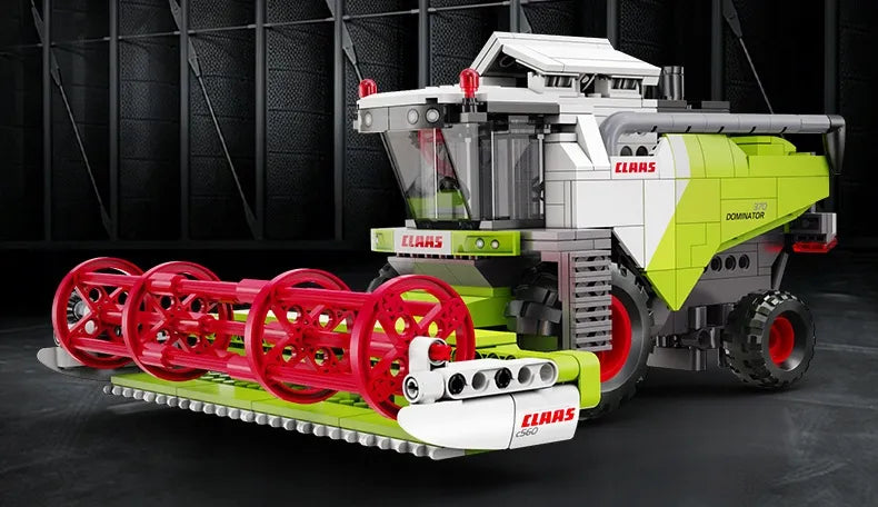 CaDA CLAAS Dominator žemės ūkio kombainas, 384 detalės