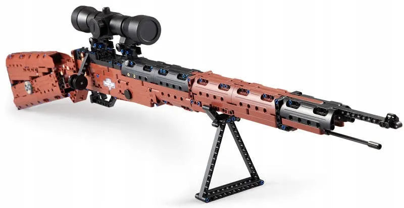 CaDA Karabiner 98K konstruktorius, 653 dalys, su mechanizmu ir šoviniais