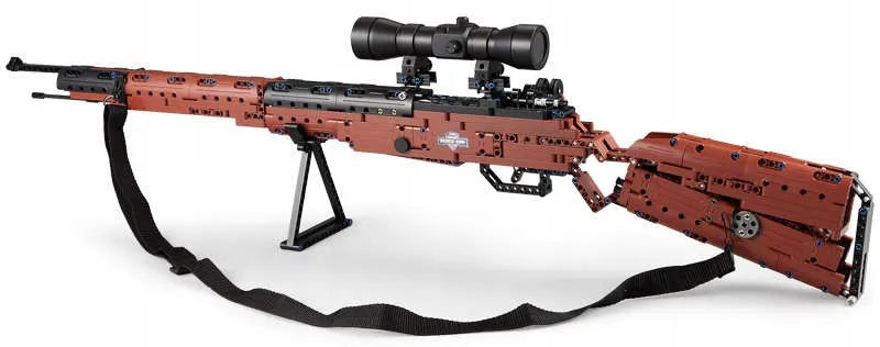 CaDA Karabiner 98K konstruktorius, 653 dalys, su mechanizmu ir šoviniais