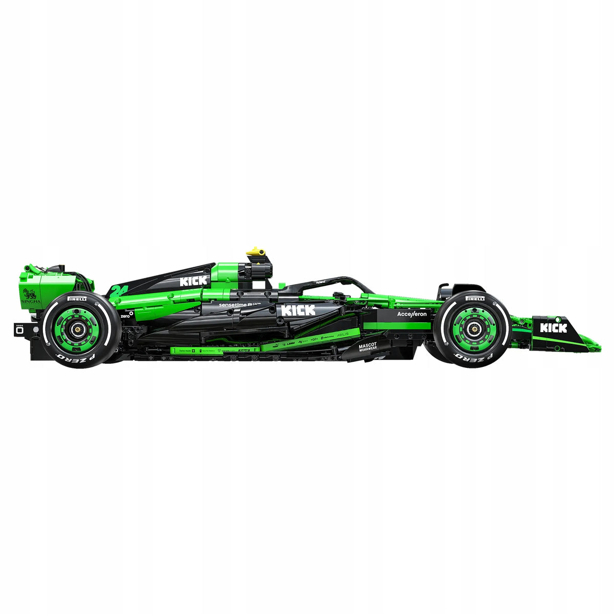 CaDA „Kick Sauber“ F1 lenktyninio automobilio konstravimo kaladėlės, 2553 detalės