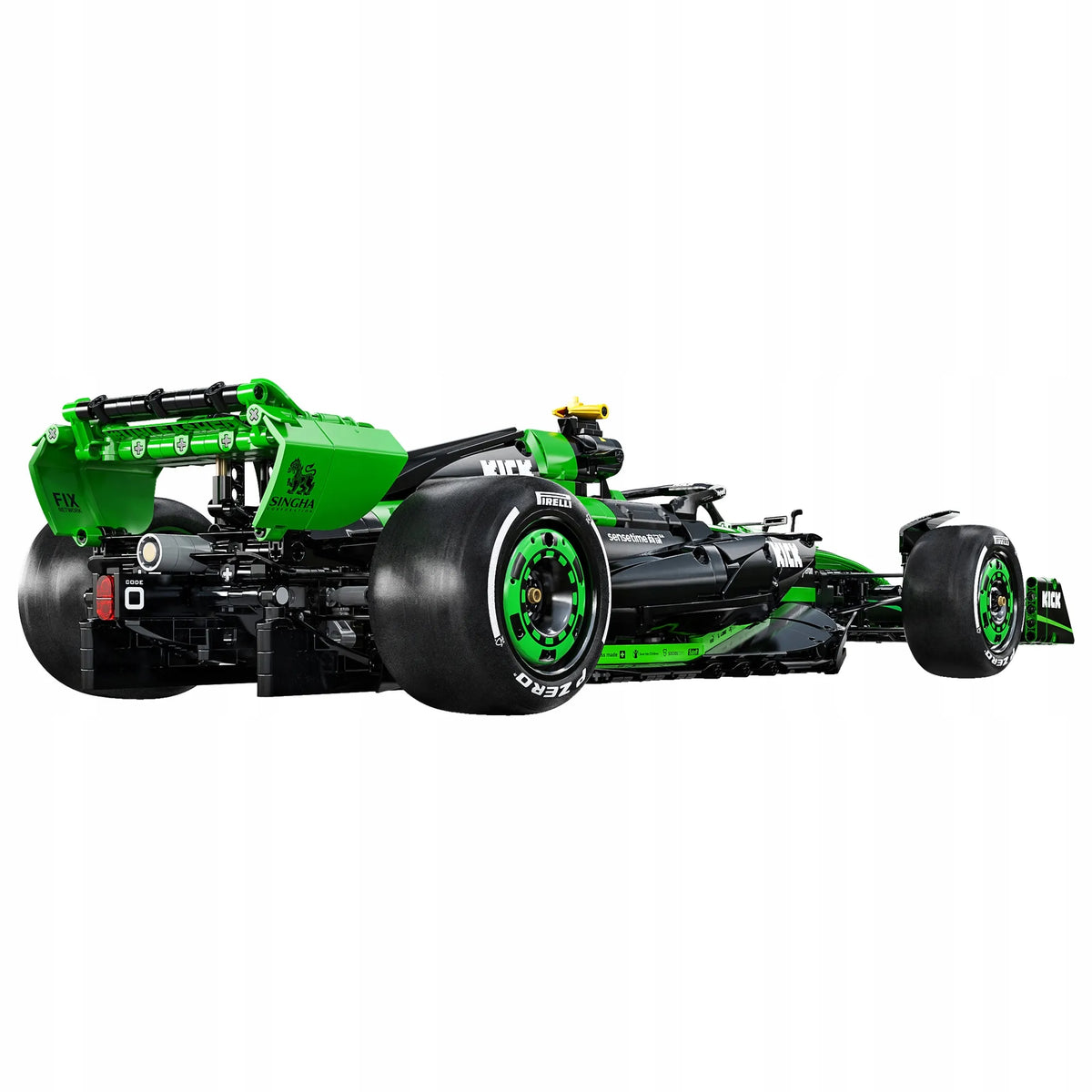 CaDA „Kick Sauber“ F1 lenktyninio automobilio konstravimo kaladėlės, 2553 detalės