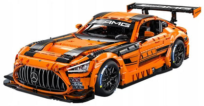 CaDA konstravimo kaladėlių rinkinys Mercedes AMG GT3 1:8, 5466 detalių + apšvietimas