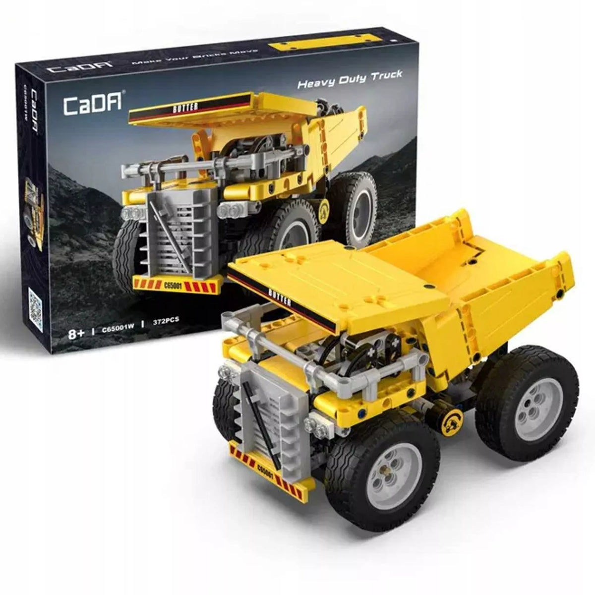 CaDA konstrukcinis rinkinys „Heavy Duty Truck“ savivartis, 372 elementai