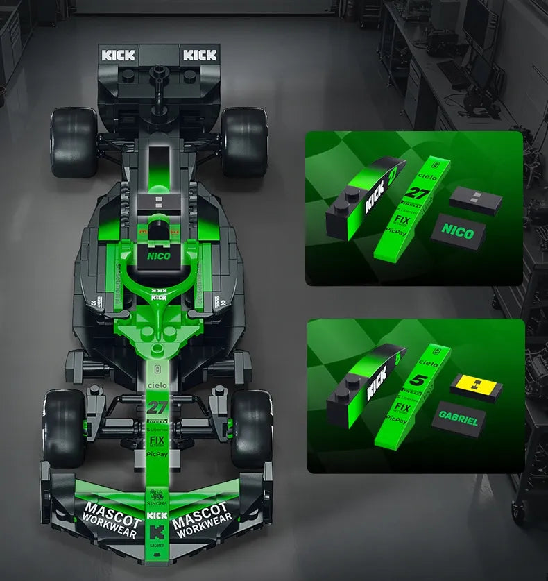 „CaDA“ konstruktorius – „Kick Sauber F1 Team C45 2025“ bolidas, 348 detalės