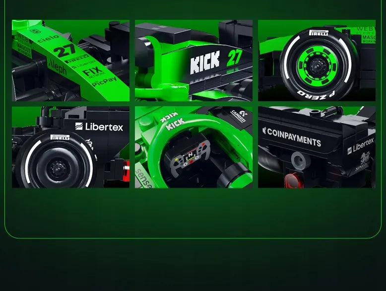 „CaDA“ konstruktorius – „Kick Sauber F1 Team C45 2025“ bolidas, 348 detalės