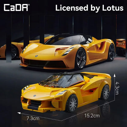 CaDA „Lotus Evija“ sportinio automobilio konstruktorius, 1:24, 276 detalės