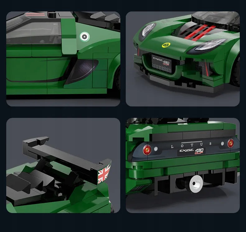 CaDA Lotus Exige Cup 430 1:24 lenktyninis automobilis, 319 detalių