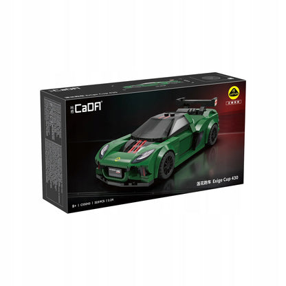 CaDA Lotus Exige Cup 430 1:24 lenktyninis automobilis, 319 detalių